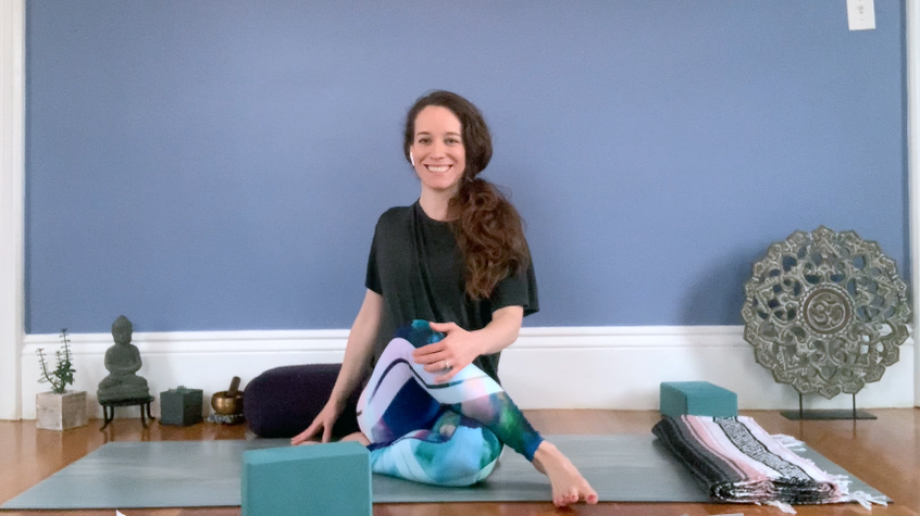 Yin Yoga Acupressure Series: Intro [Yin] [Seasonal] [5 Minutes]
